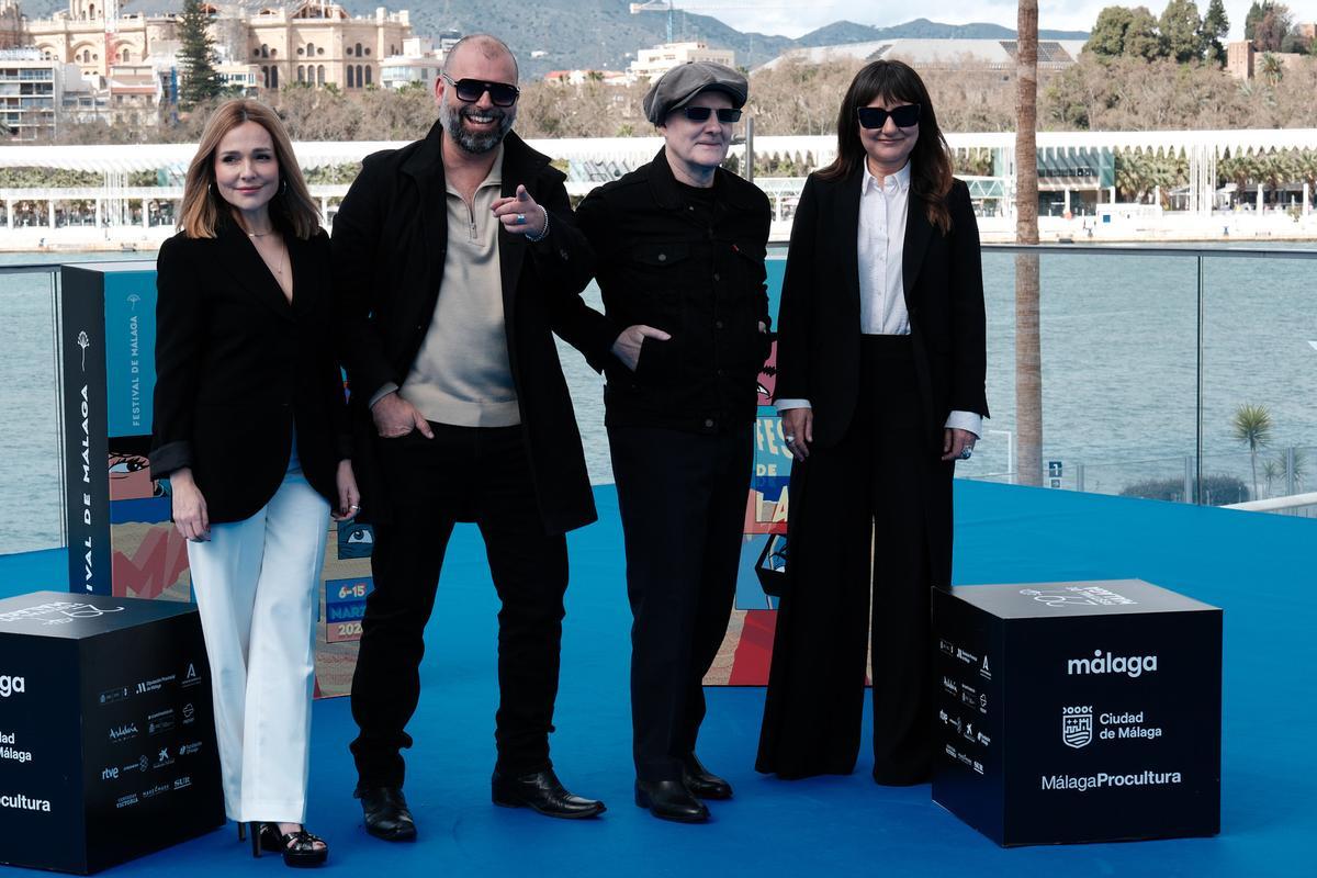 Alexis Morante, con Amaral, en el Festival de Málaga