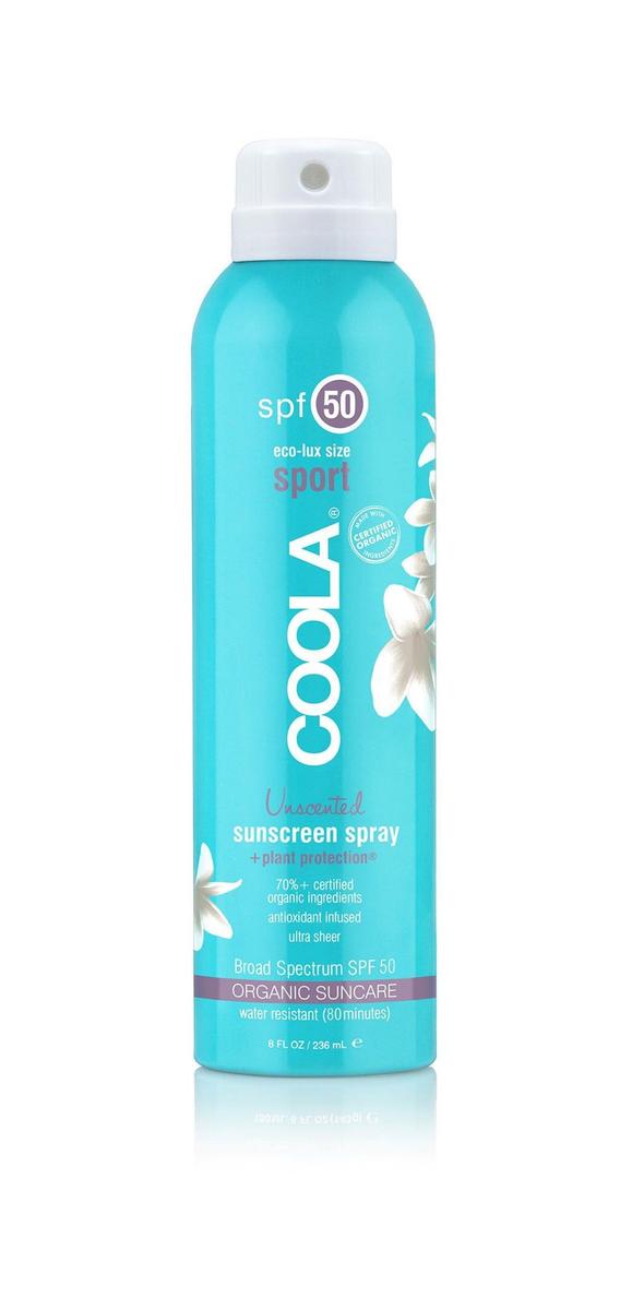 Spray de protección solar de Coola. (Precio: 39 euros)