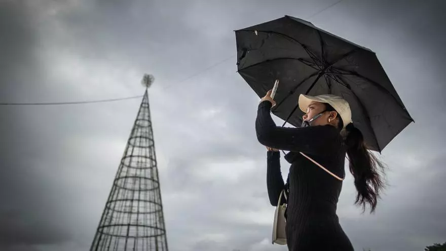 Fugas de agua en la Isla Baja por el paso de la borrasca Claudia