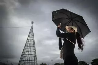 Fugas de agua en la Isla Baja por el paso de la borrasca Claudia