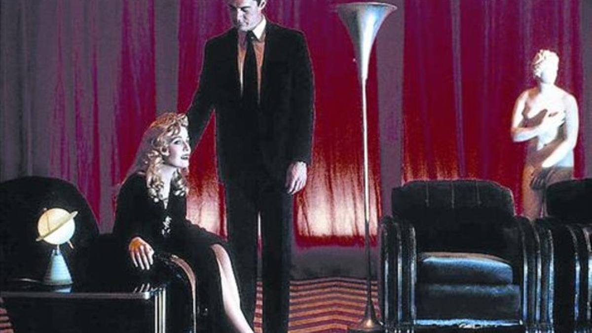 Una escena del primer 'Twin Peaks'.