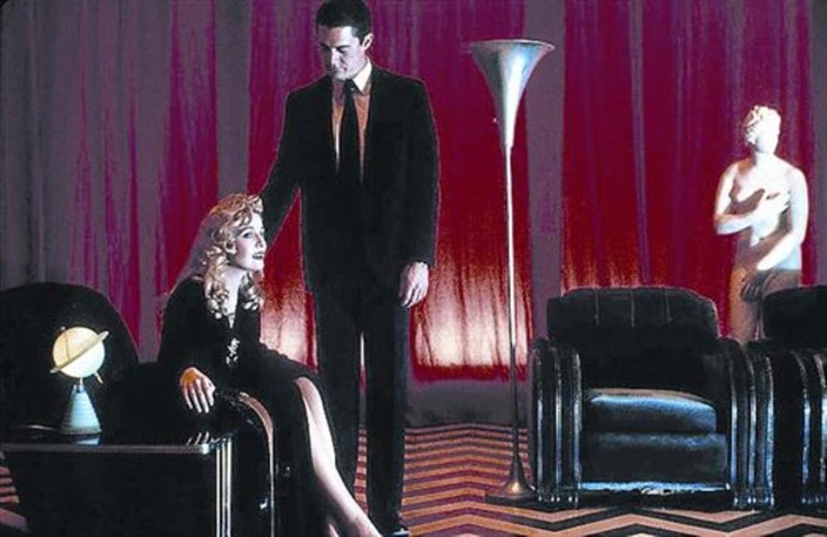 Una escena del primer ’Twin Peaks’.