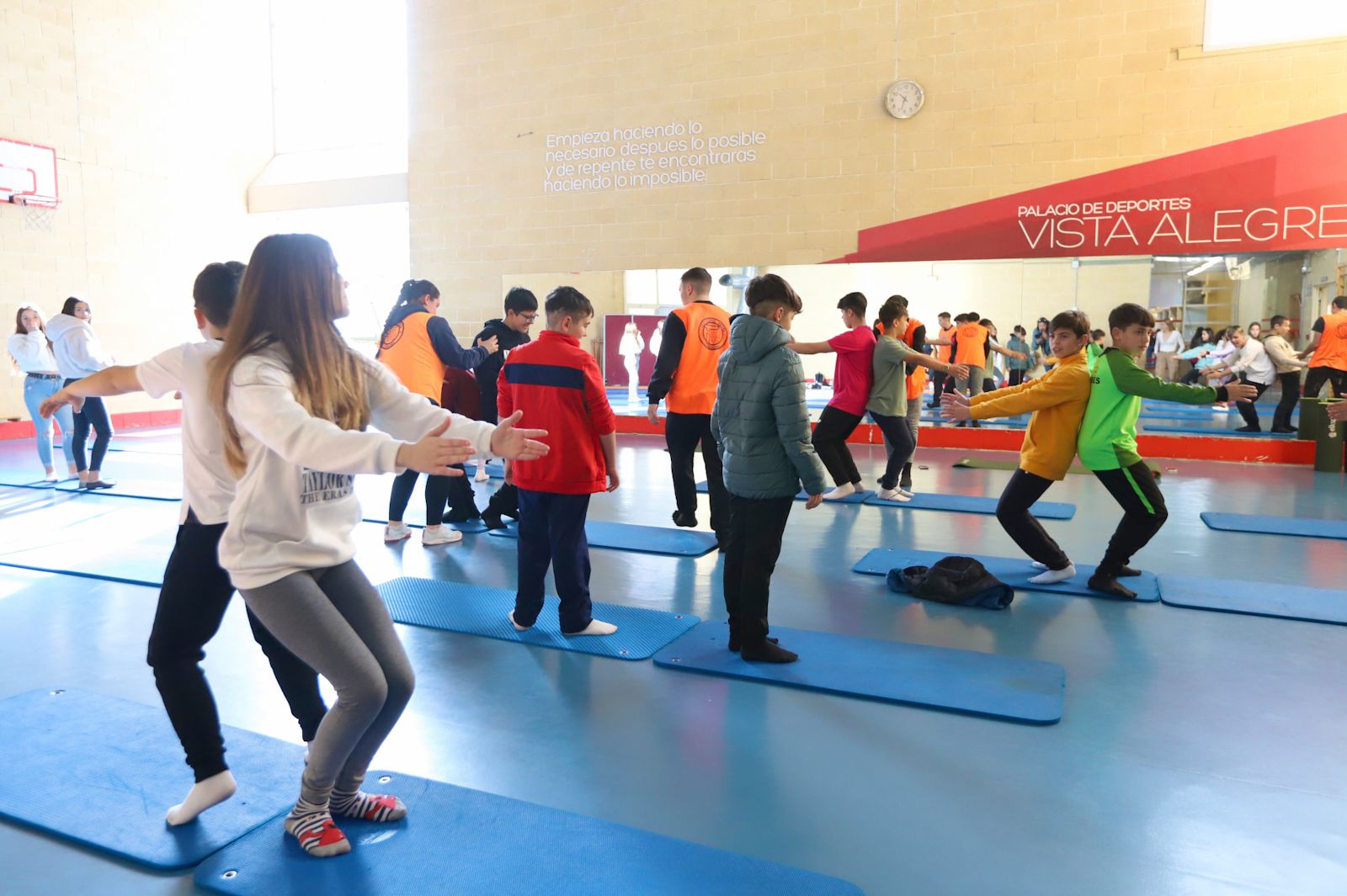 El palacio municipal de deportes Vista Alegre acoge una nueva edición de la Gimnastrada