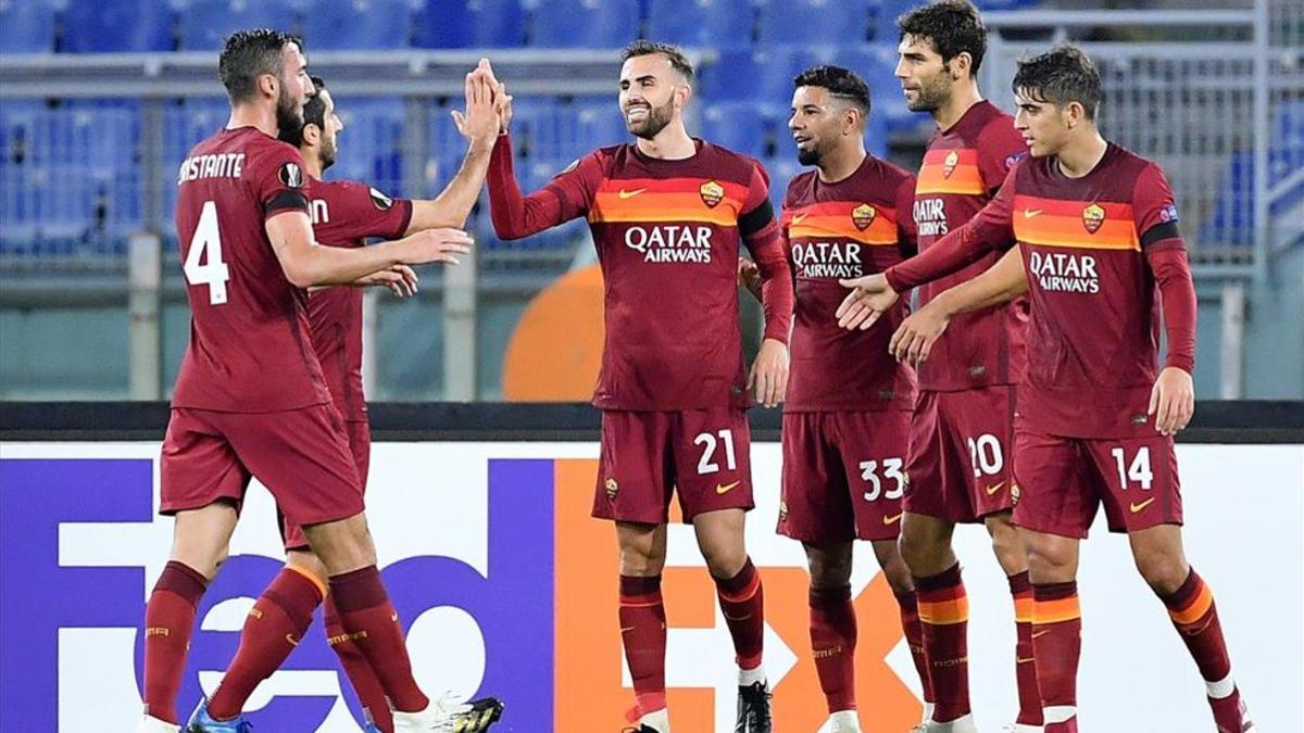 La Roma goleó a placer al Cluj por 5-0 en la Europa League