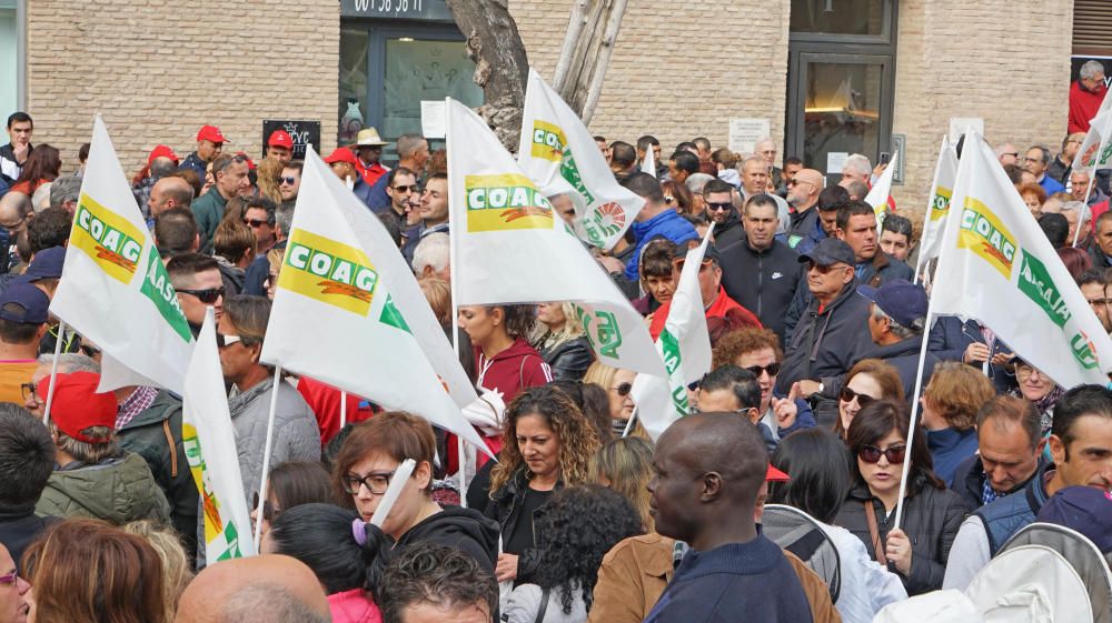 Así ha sido la manifestación de los agricultores