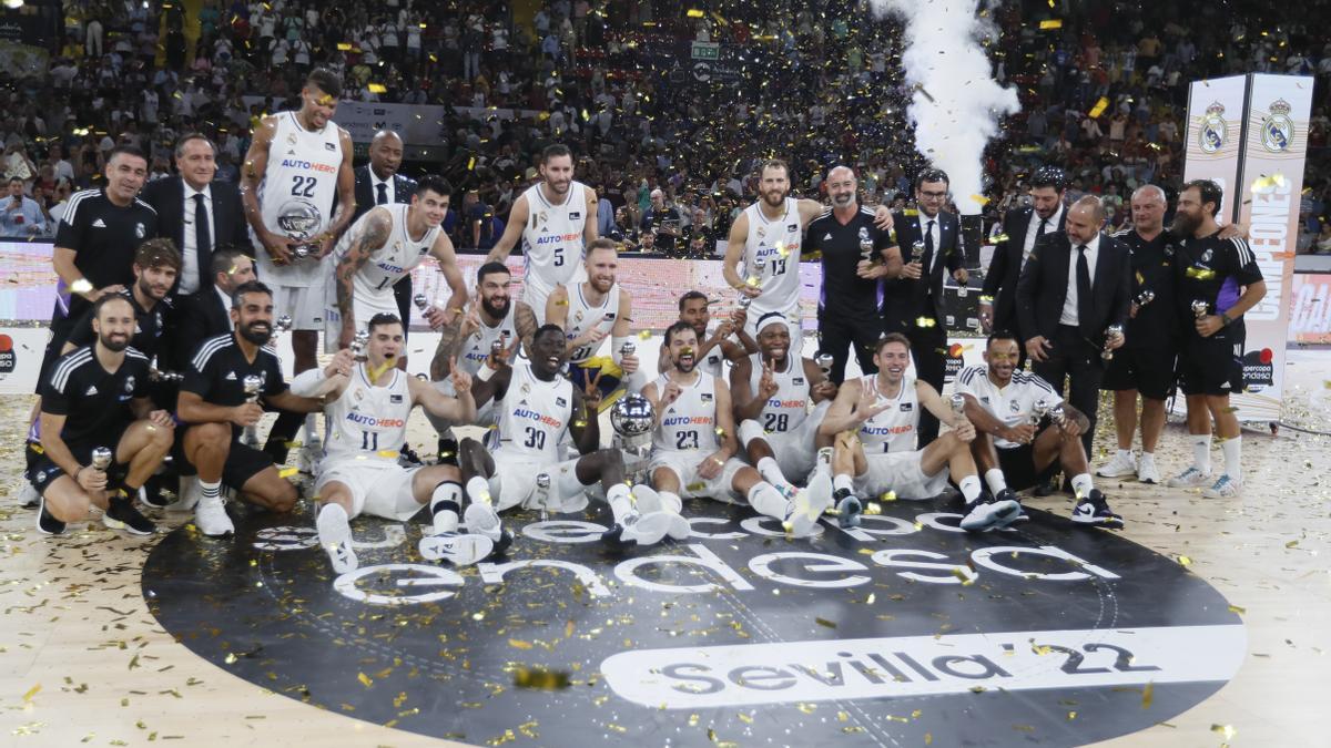 El Real Madrid se lleva en la prórroga la Supercopa de España de baloncesto