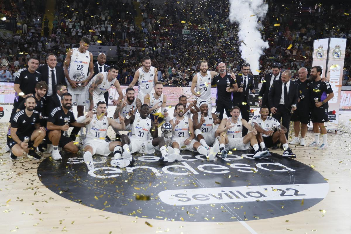 El Real Madrid se lleva en la prórroga la Supercopa de España de baloncesto
