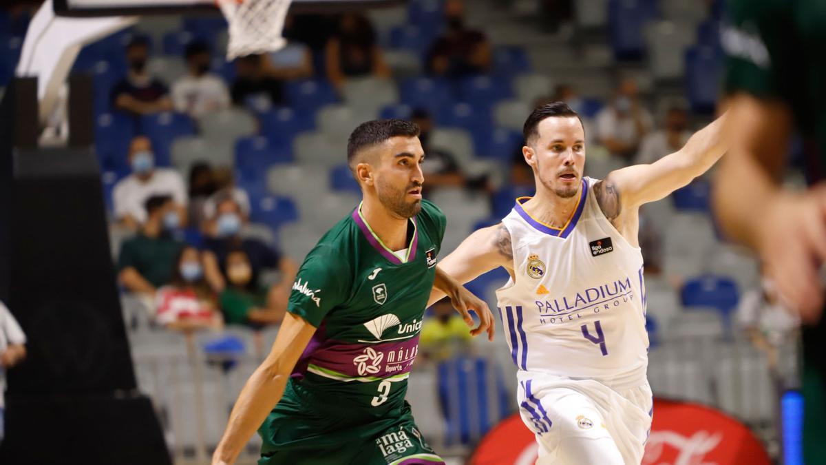 Las imágenes del Unicaja - Real Madrid del Trofeo Costa del Sol 2021.