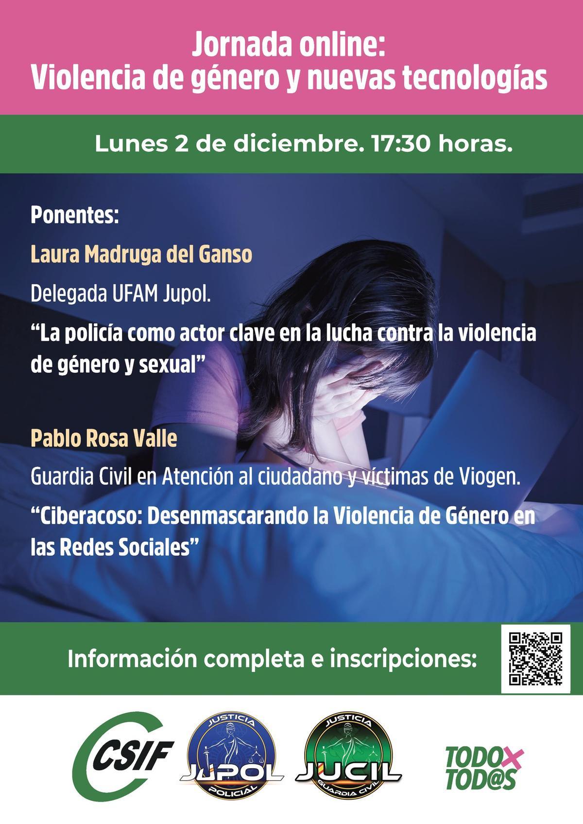 Jornada online sobre nuevas tecnologías.