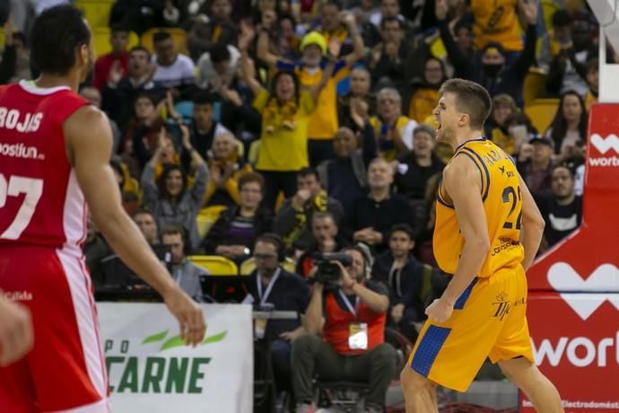 20.01.19. Las Palmas de Gran Canaria. Baloncesto ACB Liga Endesa temporada 2018-19. Herbalife Gran canaria - UCAM Murcia. Gran Canaria Arena. Foto Quique Curbelo