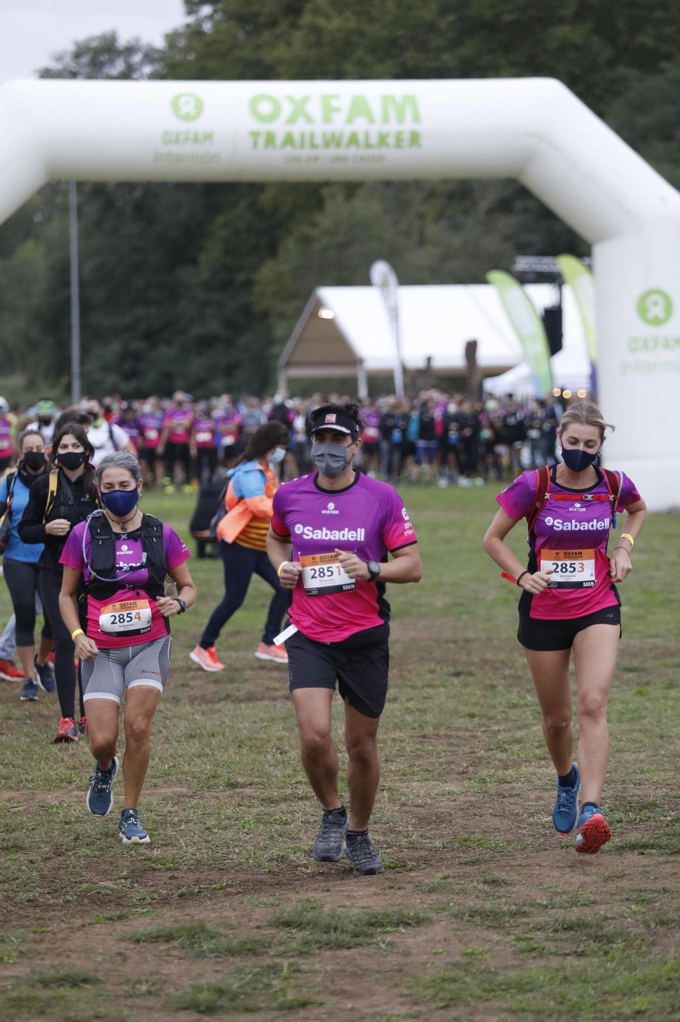 Més de 280 equips i 1.100 corredors participen en la Trailwalker entre Girona i Sant Feliu