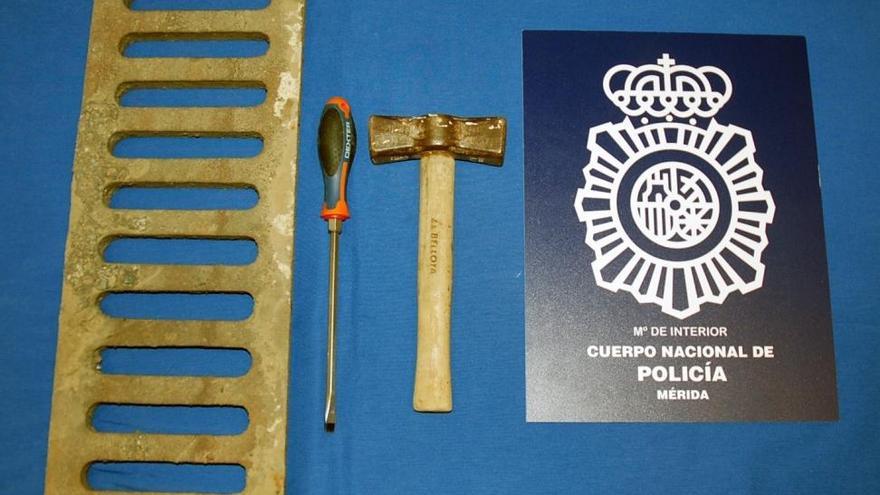 Tres detenidos por robar en varios establecimientos de la provincia de Badajoz