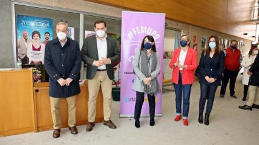 La Xunta escogió ayer Cerdedo para rendir homenaje a la mujer rural gallega.