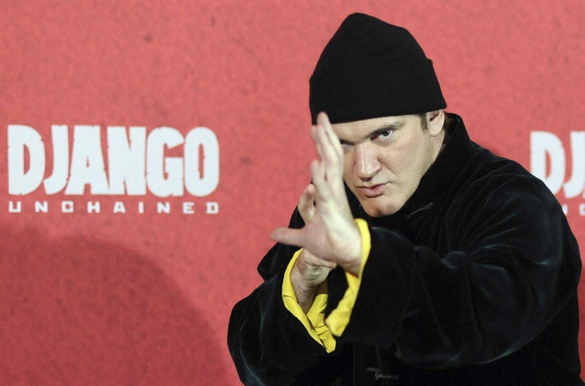 Tarantino, en la presentació de ’Django desencadenado’ a Berlín, el 8 de gener.