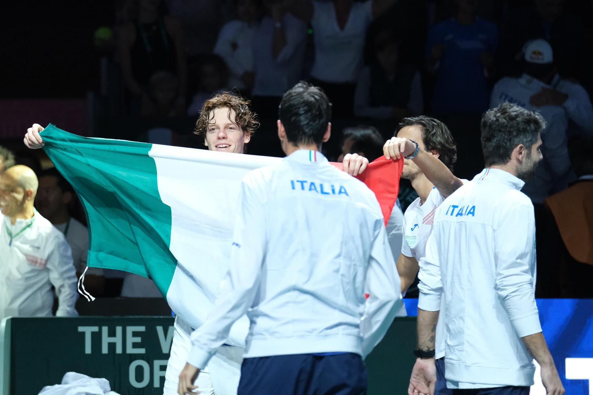 Italia, campeona de la Copa Davis 2023.