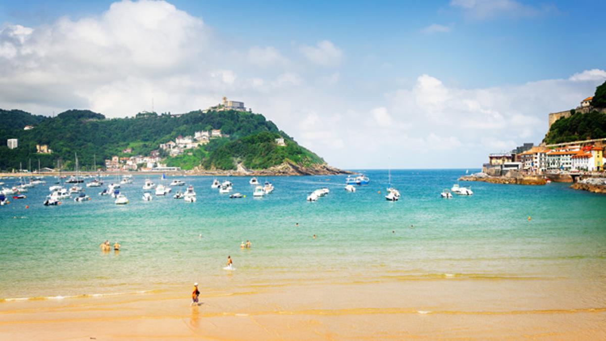 Una imagen de la playa de San Sebastián