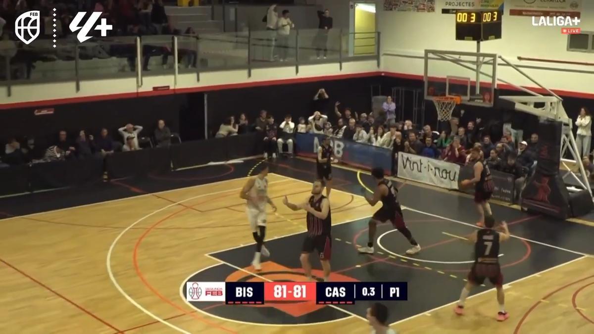 Vídeo | La increíble canasta ganadora del Amics Castelló, 'en propia puerta'
