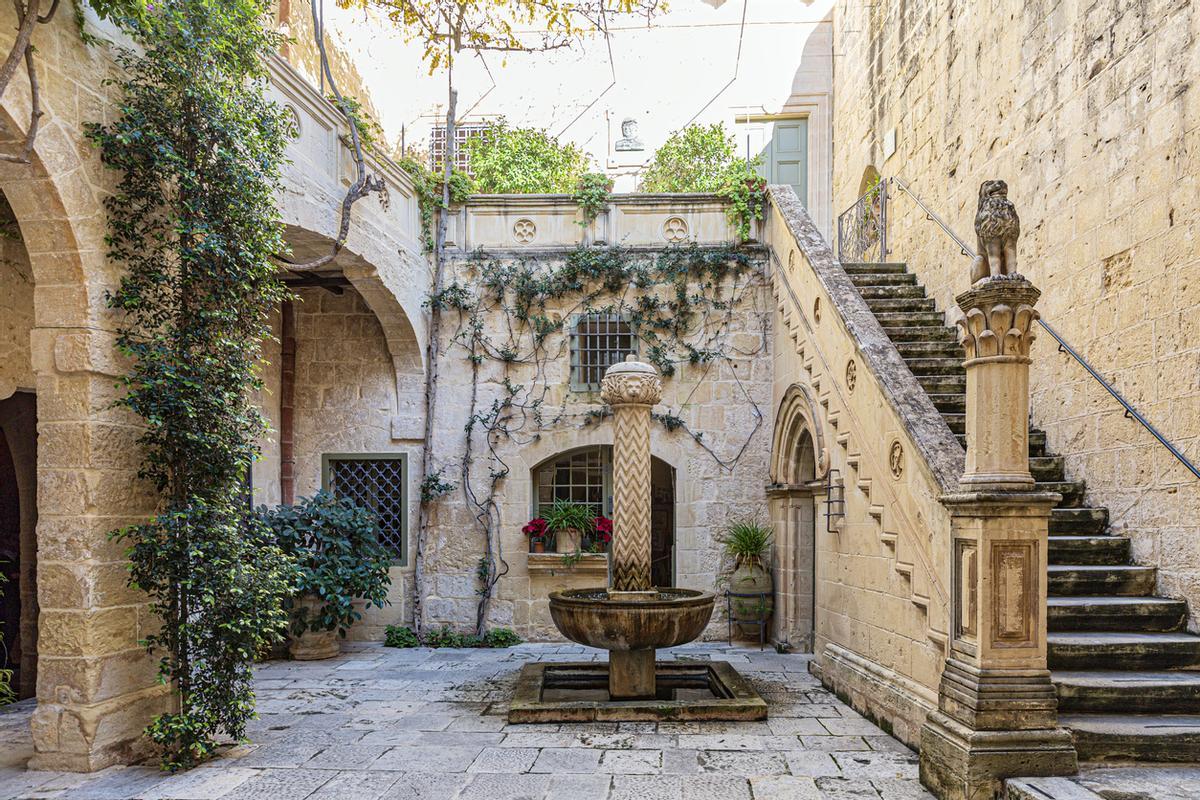 Con lugares como el Palazzo Falson, no es de extrañar que Mdina sea un recurrente escenario de película