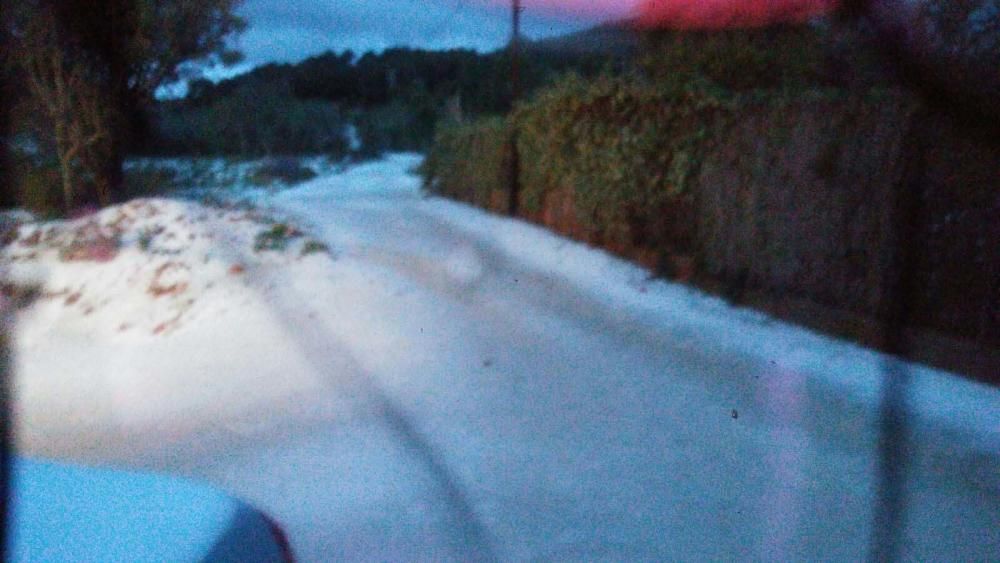 Nieva en Ibiza