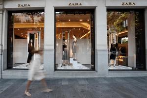 Imagen de una tienda de Zara.