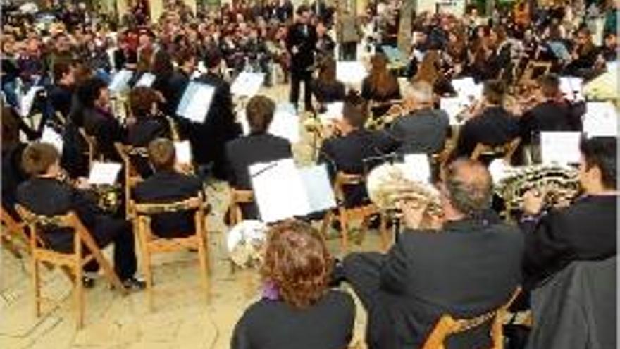 Concert de Nadal al passeig blanenc