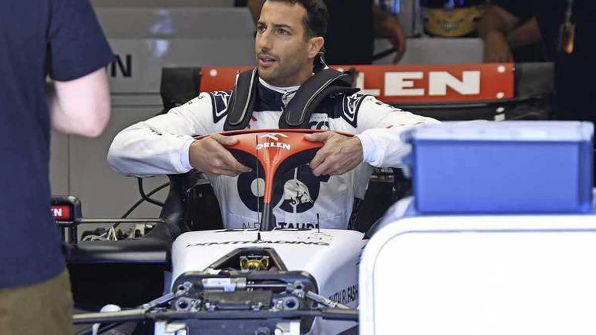 Daniel Ricciardo regresa a la F1 con Alpha Tauri