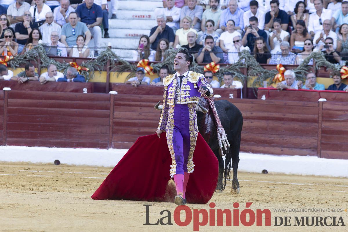 Tercer festejo de la Feria Taurina de Murcia (Talavante, Paco Ureña y Roca Rey), en imágenes