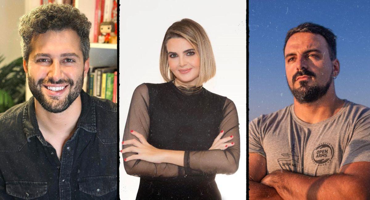 Javi Hoyos, Sheila Hernández y Edu Blasco en Canarias