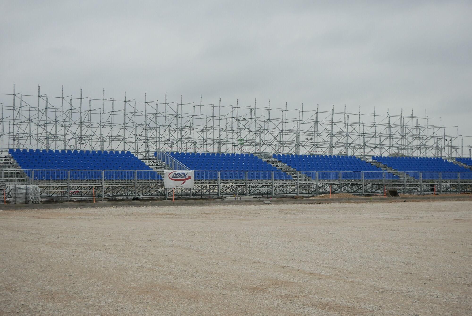 En imágenes | Así ha sido la construcción de la 'mini Romareda' 