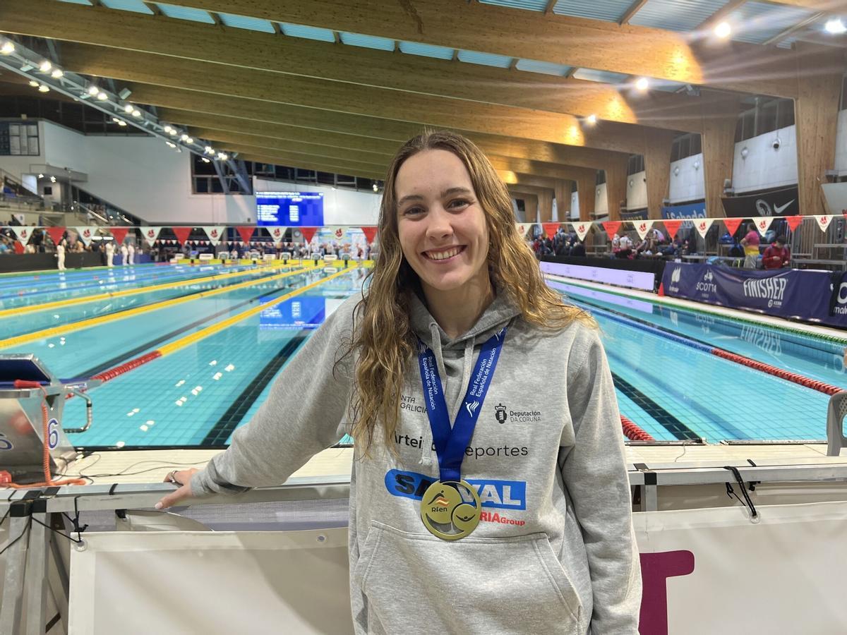 Paula Otero, en el Open de España de Sabadell