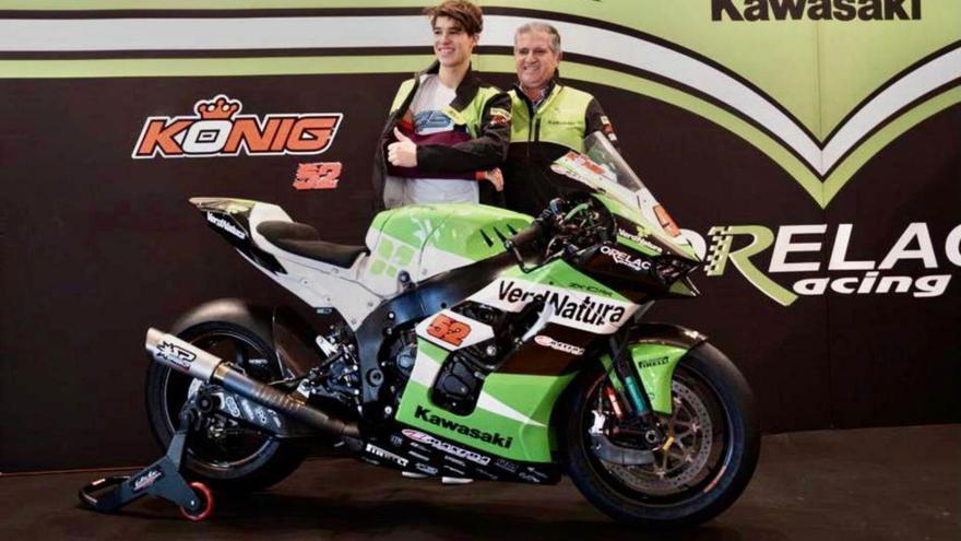 El Orelac de Algemesí confía su moto de Superbikes                    al joven piloto Oliver König