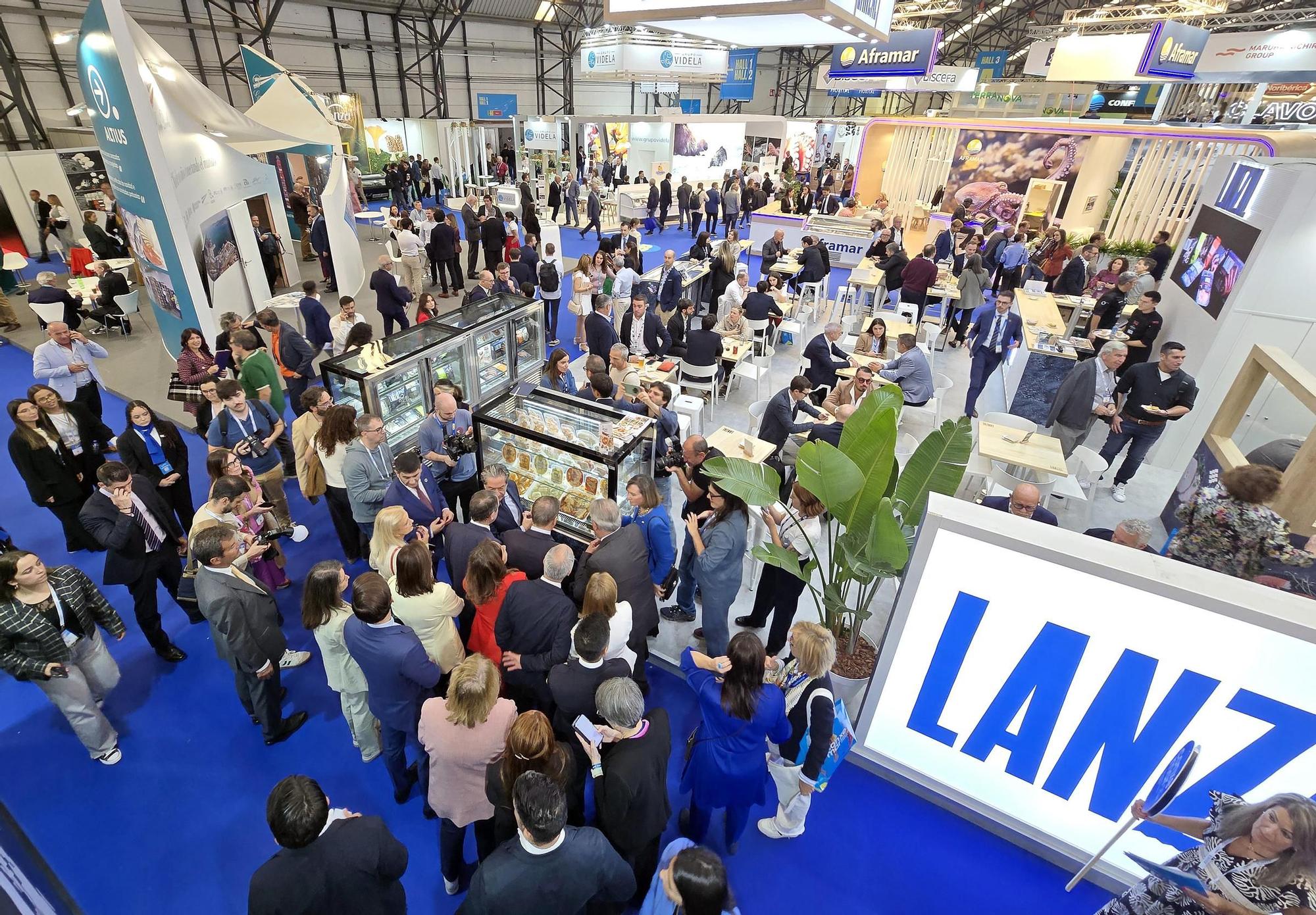 Arranca la 26.ª edición de Conxemar en Vigo: todas las imágenes de la feria