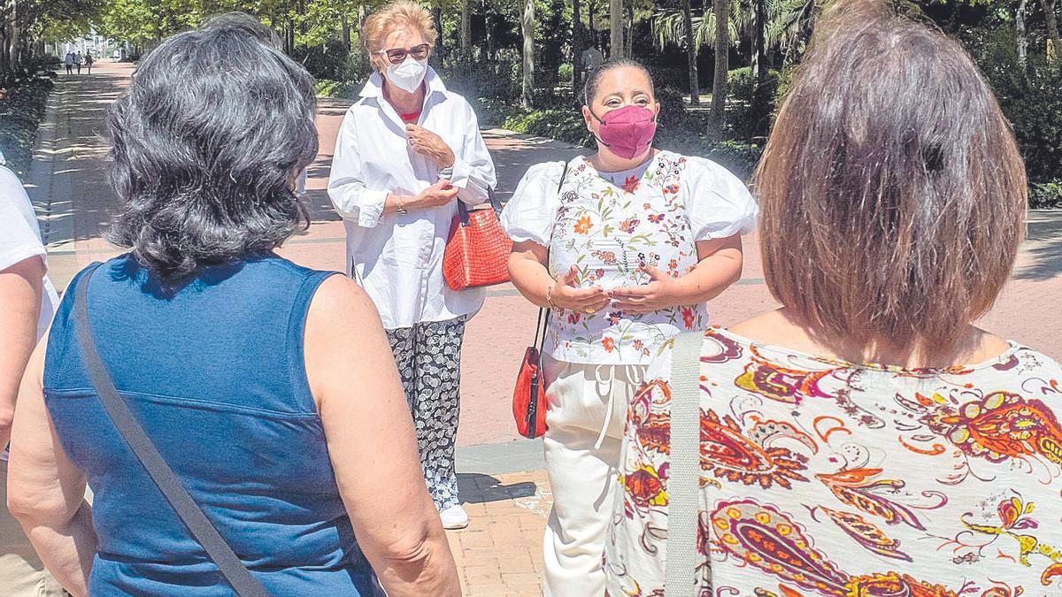 La edila de Turismo, Pilar Escuder, en una actividad de la Ruta de la Cerámica, que regresa el 4 de septiembre.