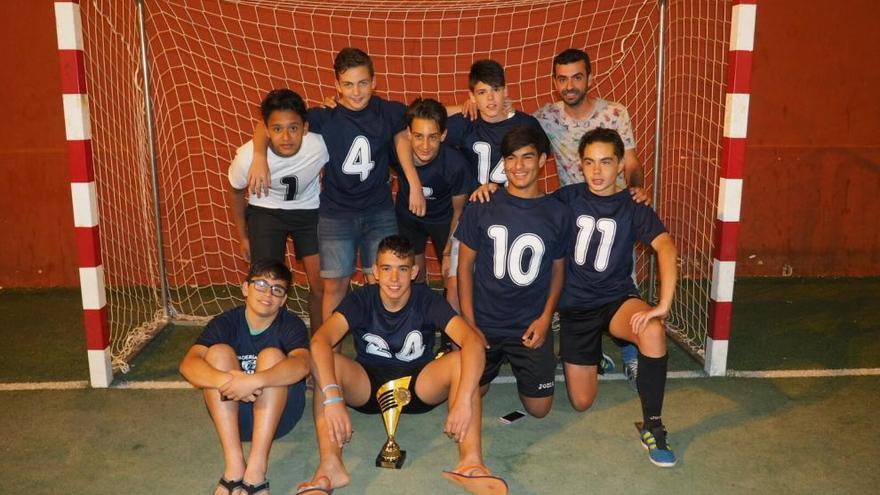 El Panadería Ortega gana las 12 horas infantiles de fútbol sala