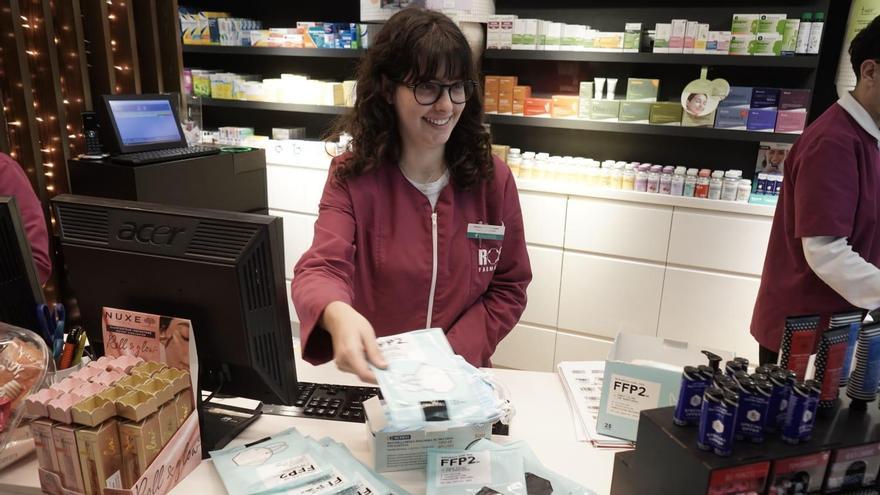 La grip A fa augmentar la venda de mascaretes en farmàcies