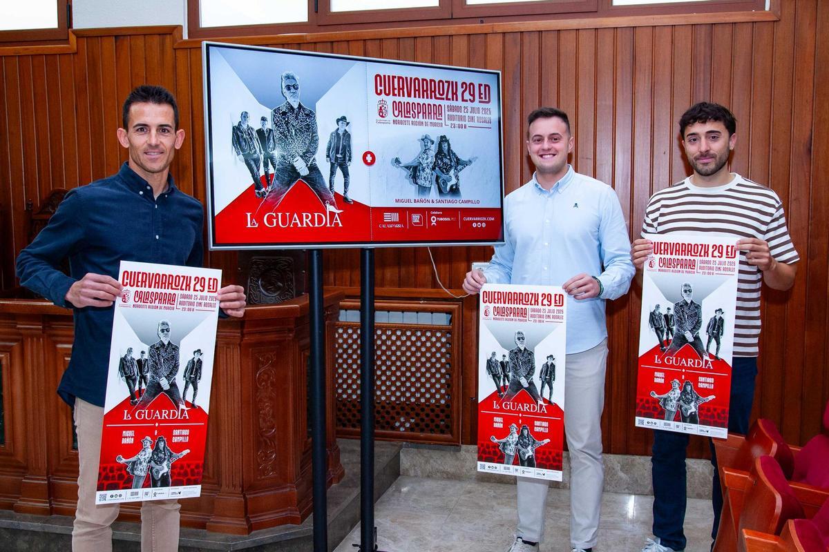 Juan Bernal, Juan José López y Pablo Cassinello