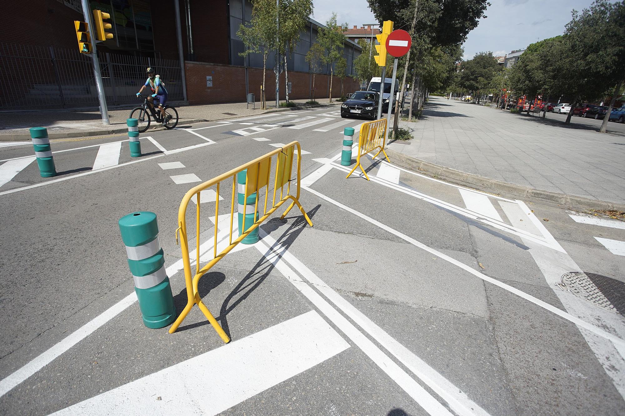 El carril bici de l’avinguda Lluís Pericot i com intentar solucionar obstacles pel camí