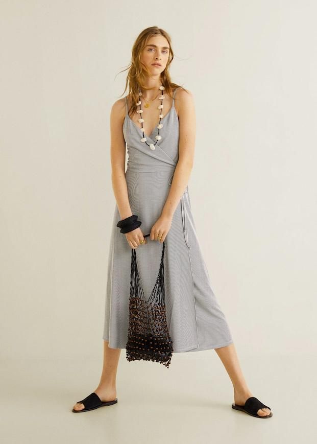 Vestido cruzado