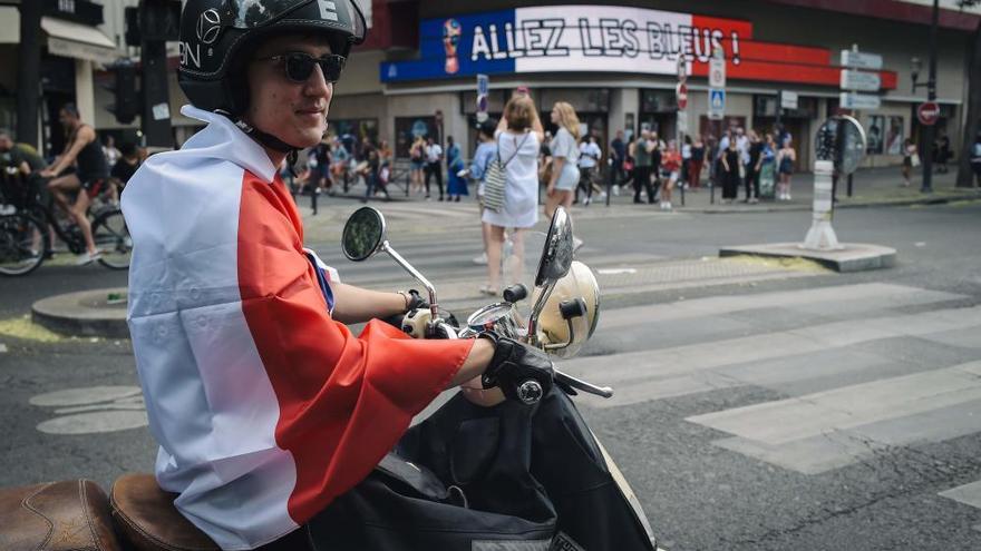 París vibra con la victoria de Francia en el Mundial