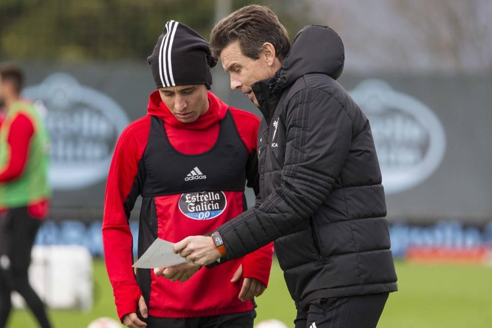 El Celta reanuda los entrenamientos para preparar el encuentro contra el Barcelona en Copa