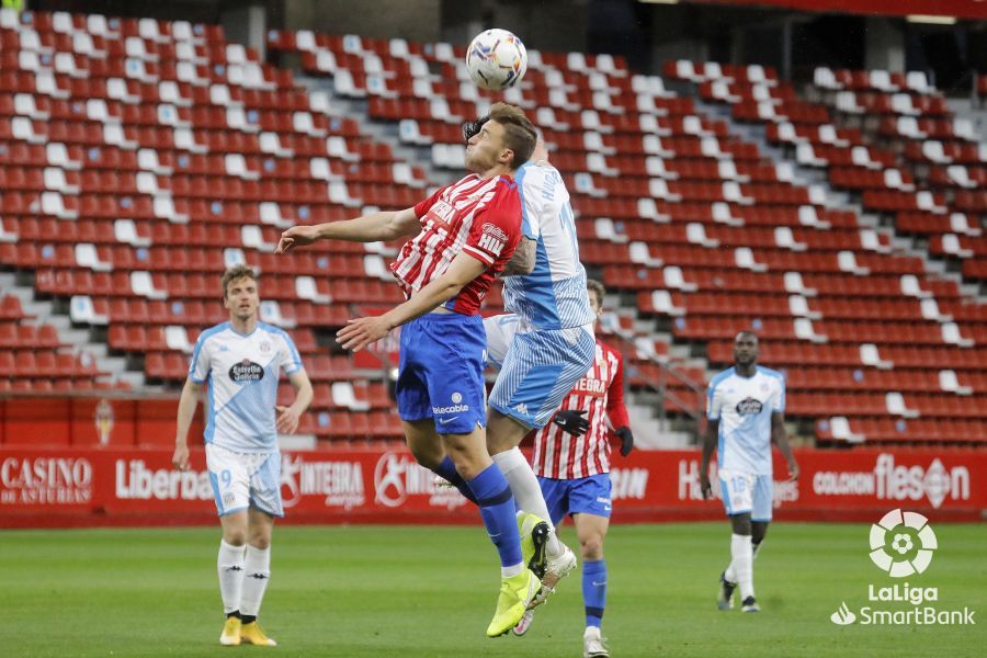 El Sporting-Lugo, en imágenes