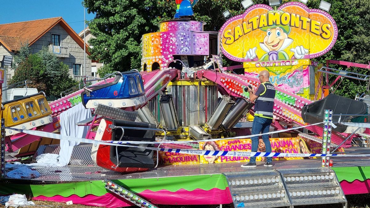 Lugar del accidente mortal durante las fiestas de Matamá del año pasado