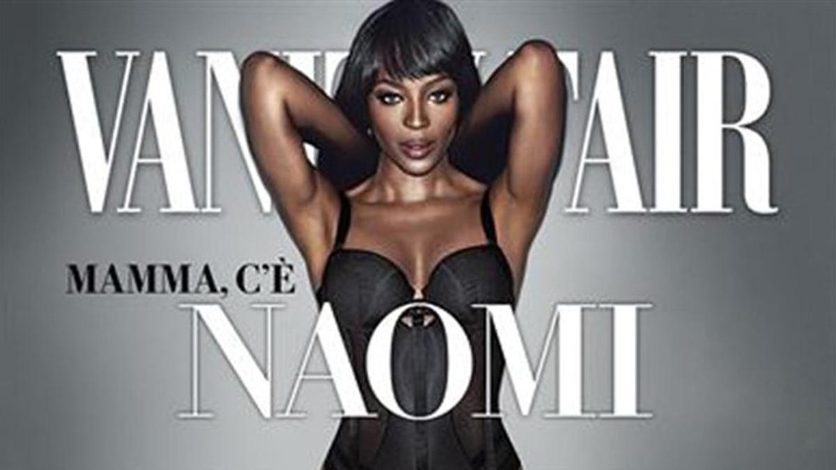 Naomi Campbell, despampanante para 'Vanity Fair'