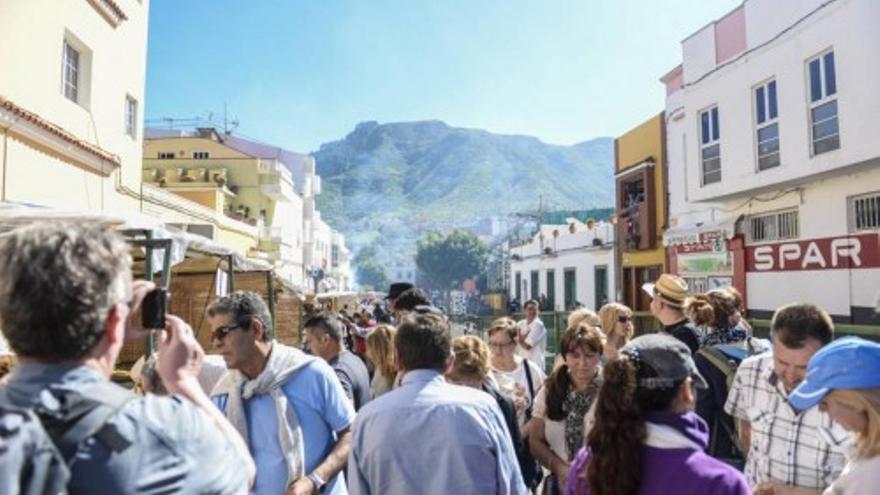 Día del turista en la fiesta del Almendrero en Flor, en Valsequillo