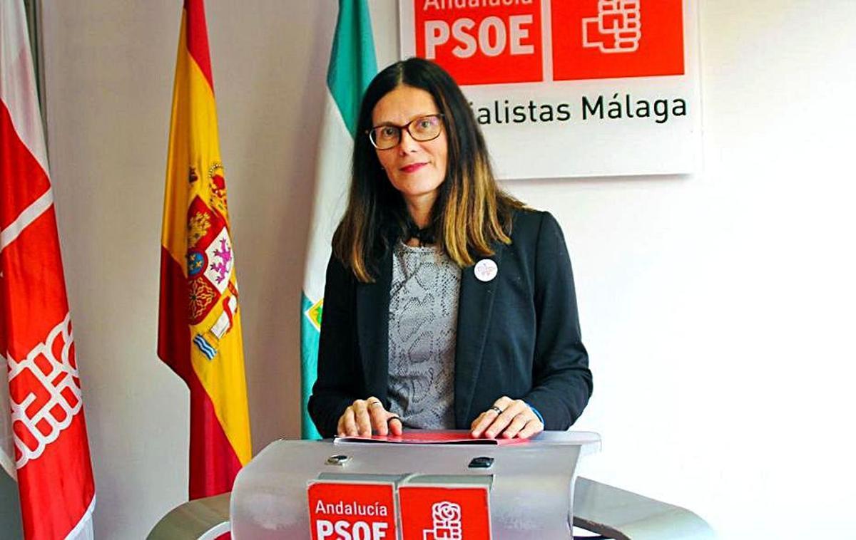 La edil del PSOE Isabel Pérez, en una foto de archivo