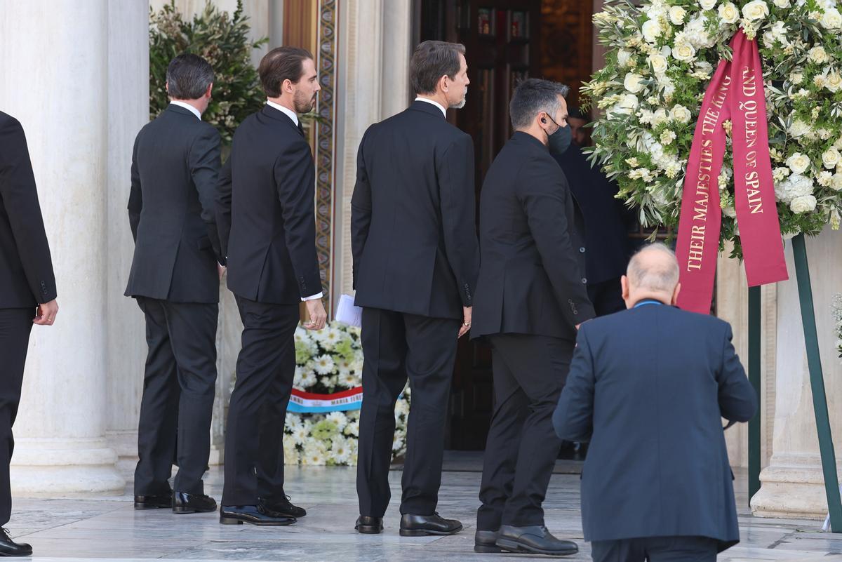 Funeral del rey Constantino de Grecia en Atenas