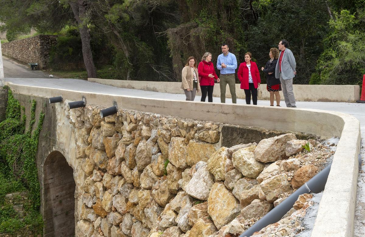 Visita a las obras de Llaurí.