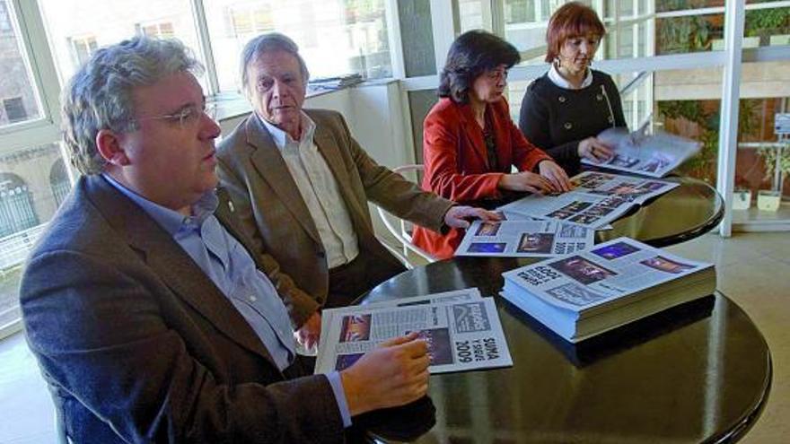 Román Antonio Álvarez, Antonio Ripoll, Zaida González y Julia Rodríguez, en una imagen de archivo.