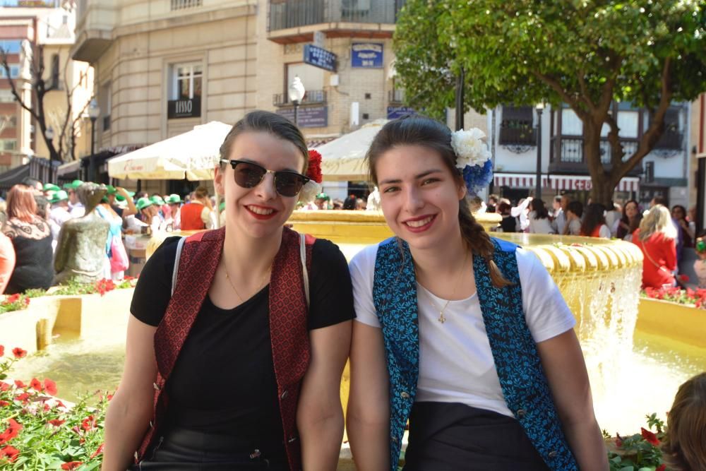 Ambiente y Photocall en la Plaza de las Flores