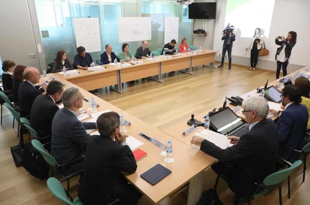 Reunión del comité de coordinación aeroportuaria de Galicia